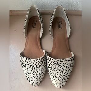 Toms Women's Flats with heel strap- Jutti Dorsay